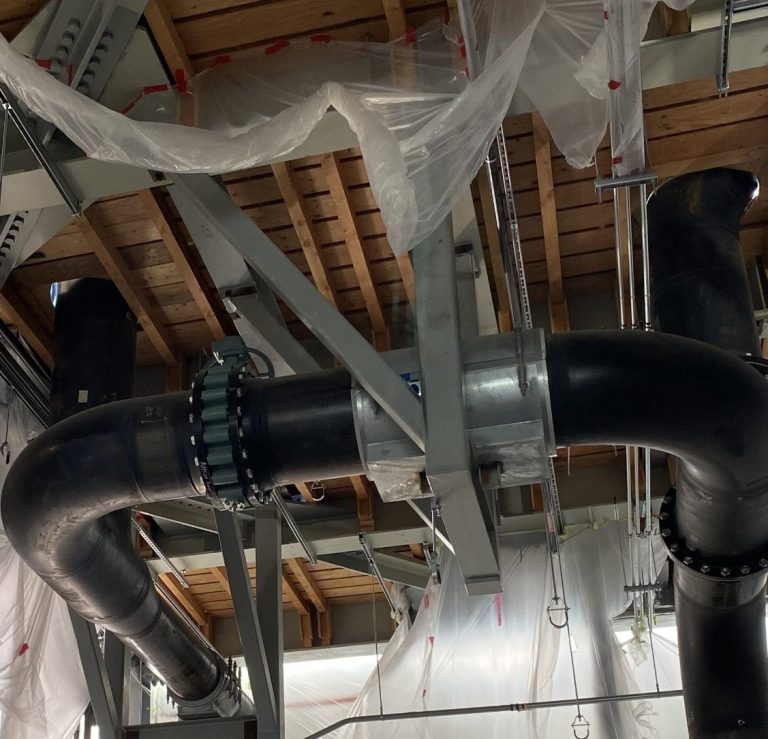Large-Bore Pipe Support