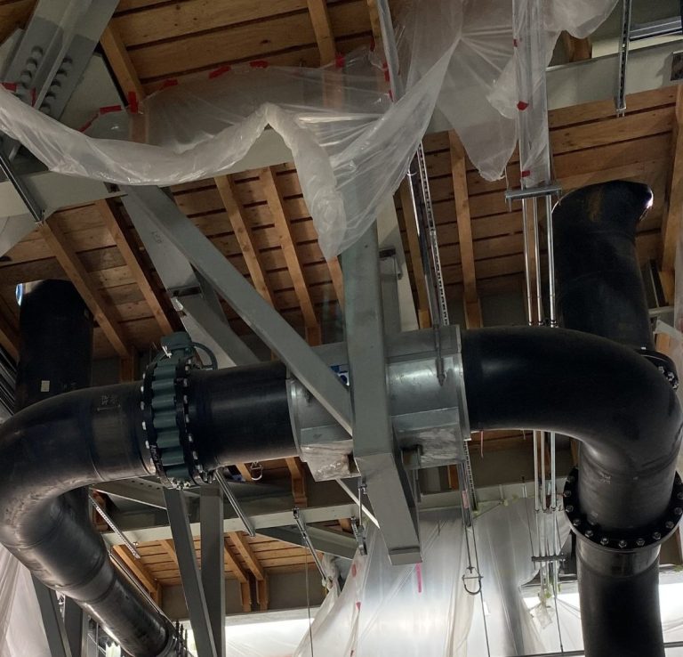 Large-Bore Pipe Support